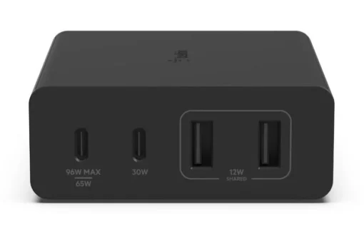 Belkin Charger 108W 4-port GaN 2xUSB-A 2xUSB-C black - Image 4