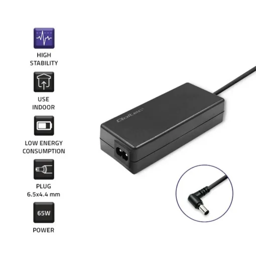 Qoltec Power adapter for LG Samsung monitor 65W - Image 2