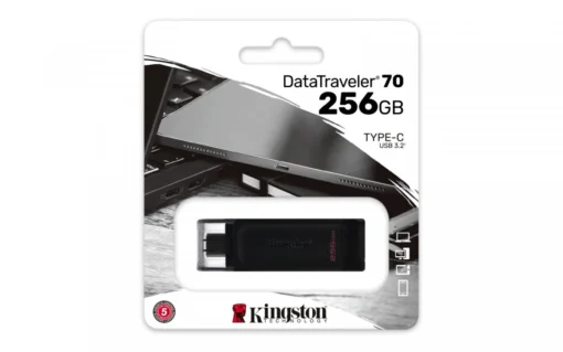 Kingston Pendrive DT70/256GB USB-C 3.2 Gen1 - Image 4