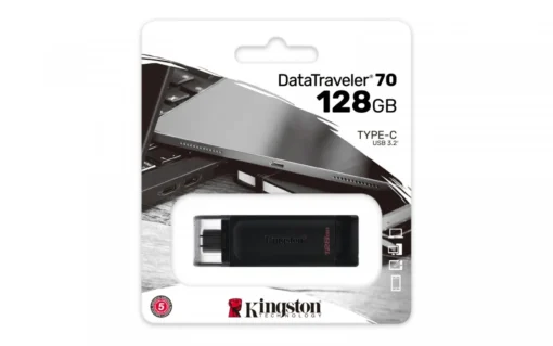 Kingston Pendrive DT70/128GB USB-C 3.2 Gen1 - Image 4