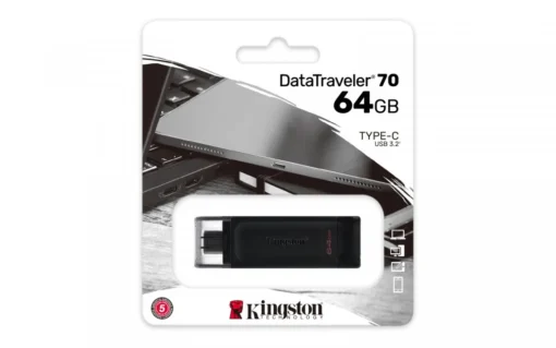 Kingston Pendrive DT70/64GB USB-C 3.2 Gen1 - Image 3