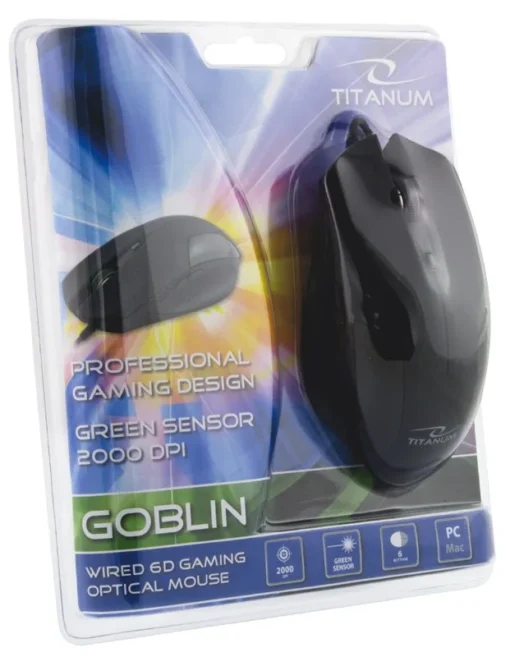 Esperanza MOUSE FOR GAME PLAYERS,TM106 USB, 6D, DPI 2000 GOBLIN - Image 4