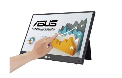 Asus Monitor ZenScreen Touch 15.6 inch MB16AHT FHD (1920 x 1080), IPS, 10-point touch, Mini-HDMI, ergo kickstand, tripod socket, - Image 2