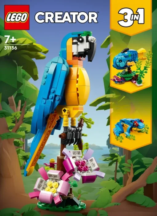 LEGO LEGO Creator 3in1 Exotic Parrot (31136) - Image 2