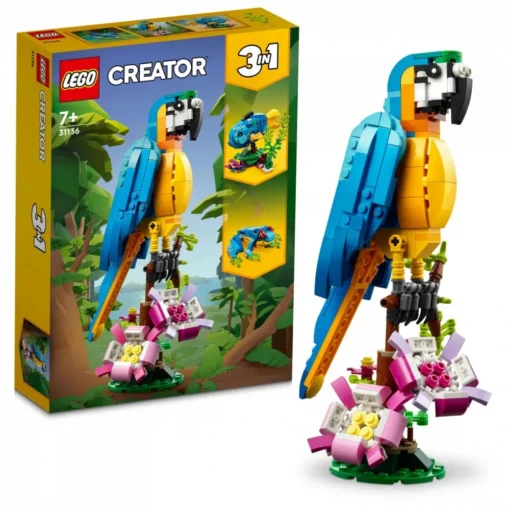 LEGO LEGO Creator 3in1 Exotic Parrot (31136) - Image 4