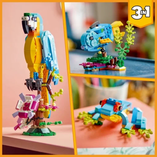 LEGO LEGO Creator 3in1 Exotic Parrot (31136) - Image 5