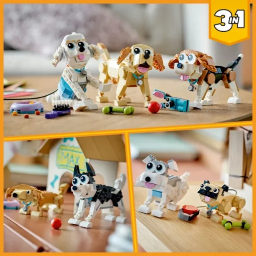 LEGO LEGO Creator 3in1 Adorable Dogs (31137) - Image 5