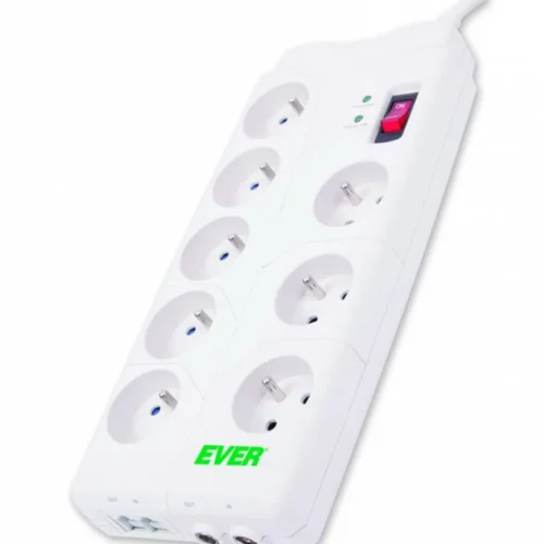 EVER Surge protector Home 2m 8 outlets