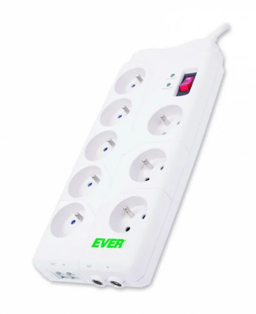 EVER Surge protector Home 2m 8 outlets