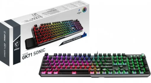 MSI Keyboard Vigor GK71 Sonic Blue US - Image 2