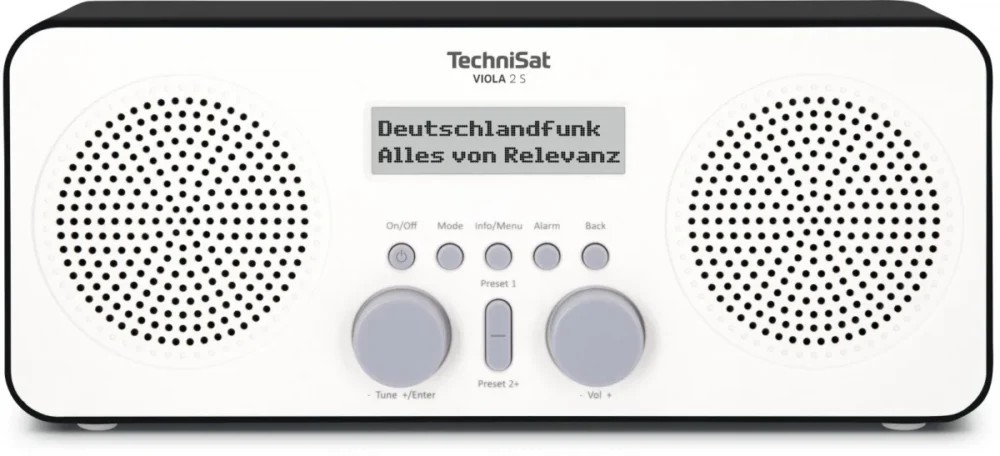 TechniSat Radio VIOLA 2 S DAB+/FM бял-черен