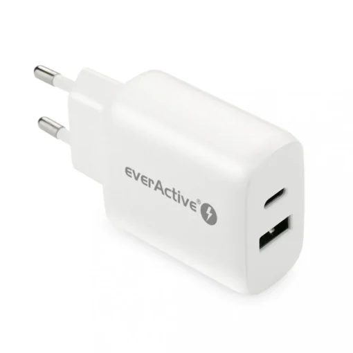 everActive CHARGER USB/USB-C QC3.0 25W WHITE - Image 5