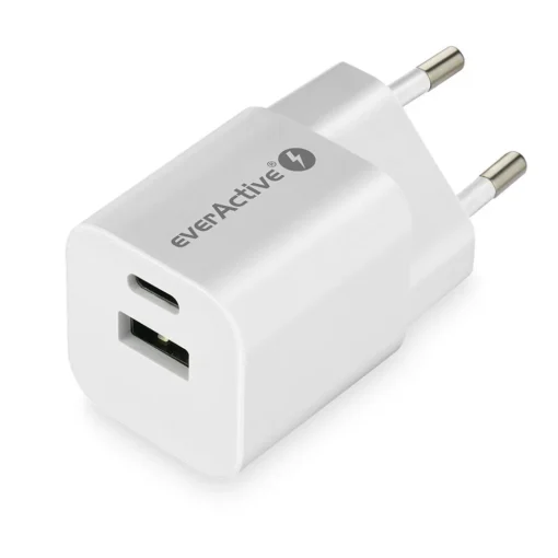 everActive CHARGER USB/USB-C QC3.0 30W WHITE - Image 4