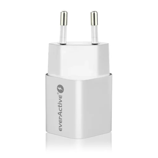 everActive CHARGER USB/USB-C QC3.0 30W WHITE - Image 5