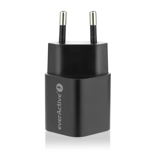 everActive CHARGER USB/USB-C QC3.0 30W BLACK - Image 5