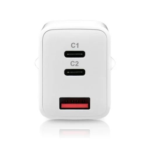 everActive CHARGER USB/USB-C QC4+ 65W WHITE - Image 2