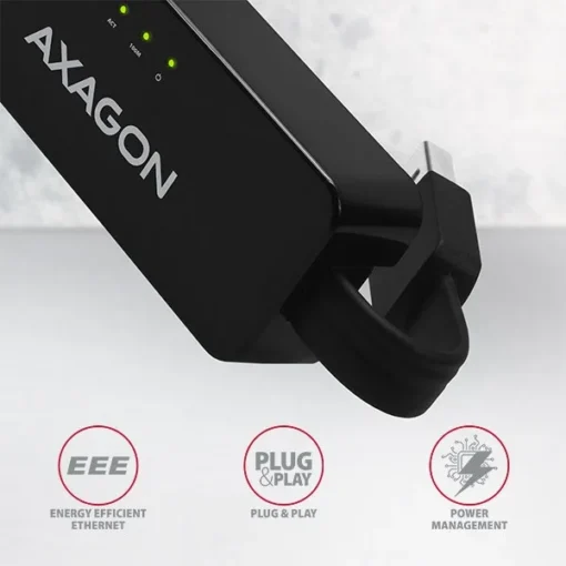 AXAGON Adapter LAN ADE-XR USB2.0 - Fast Ethernet - Image 4