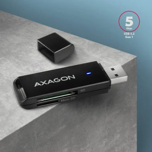 AXAGON AXAGON CRE-S2N USB-A 3. 2 GEN 1 external reader - Image 2