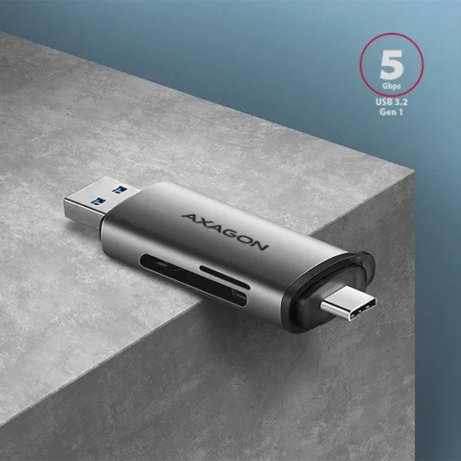 AXAGON AXAGON CRE-SAC USB card reader SD/microSD, USB - Image 3