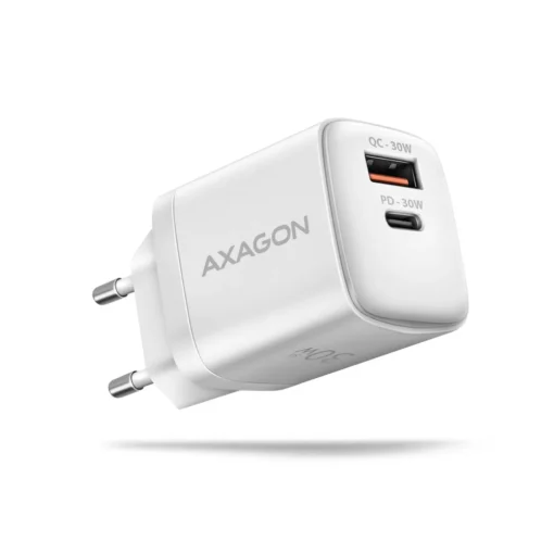 AXAGON AXAGON ACU-PQ30W PD&QC wall charger 30W white