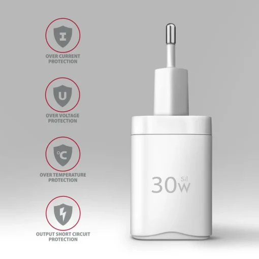 AXAGON AXAGON ACU-PQ30W PD&QC wall charger 30W white - Image 5