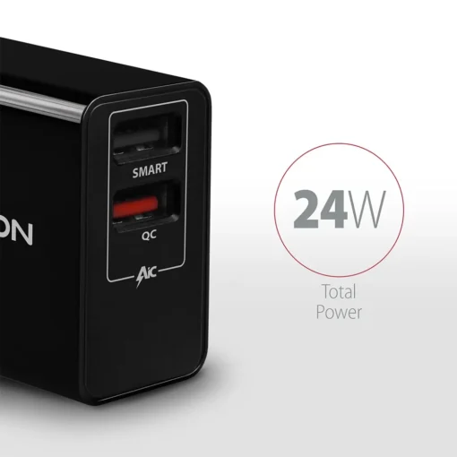 AXAGON AXAGON ACU-QS24 wall charger Smart 5V 1,2A + 1 - Image 2