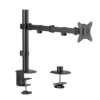 Gembird Adjustable desk display mounting arm (rotate tilt swivel) 17 inches -32 inches up to 9