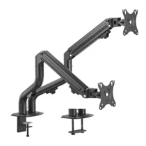 Gembird Adjustable desk 2-display mounting arm 17 inches -32 inches up to 9 kg