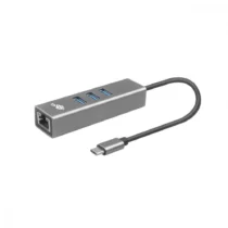 TB USB C - RJ45 3xUSB - RJ45 Adapter -1000Mb/s