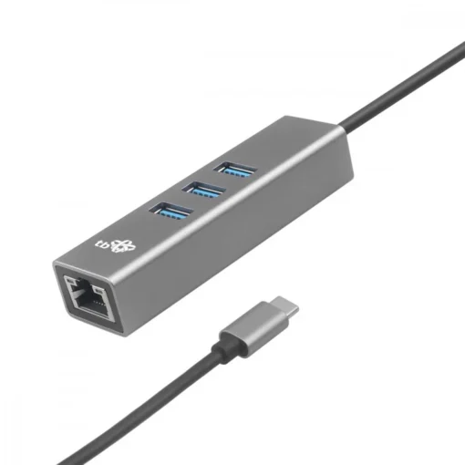 TB USB C - RJ45, 3xUSB - RJ45 Adapter -1000Mb/s - Image 2