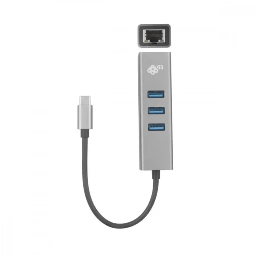 TB USB C - RJ45, 3xUSB - RJ45 Adapter -1000Mb/s - Image 3