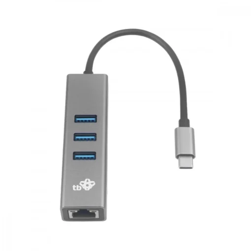 TB USB C - RJ45, 3xUSB - RJ45 Adapter -1000Mb/s - Image 4