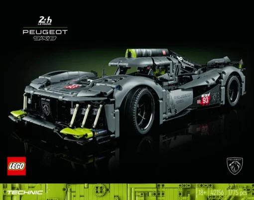 LEGO LEGO Technic PEUGEOT 9X8 24H Le Mans Hybrid Hypercar - Image 3