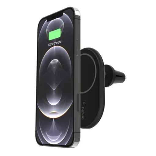 Belkin 10W magnetic car-vent m ount + charger - Image 2