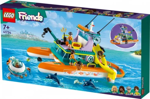 LEGO LEGO Friends 41734 Sea Rescue Boat - Image 2