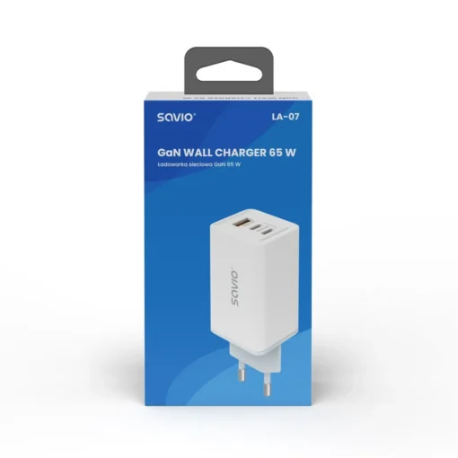 Savio Wall USB charger LA-07 SAVIO - Image 4