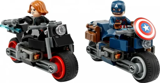 LEGO LEGO Super Heroes 76260 Black Widow & Captain America Motorcycles - Image 4