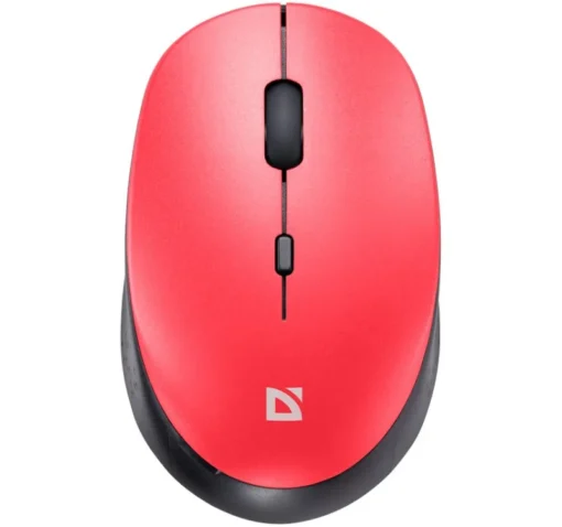 Defender Wireless mouse silent click AURIS MB-027 800/1200/1600 DPI red - Image 3