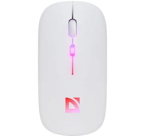 Defender Wireless mouse silent click TOUCH MM-997 battery 800/1200/1600 DPI white - Image 3