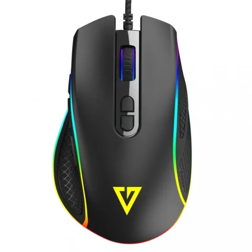 MODECOM Optical wired mouse Volcano Veles black - Image 2