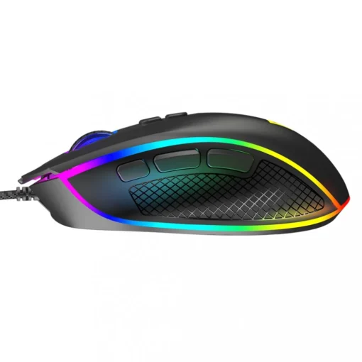 MODECOM Optical wired mouse Volcano Veles black - Image 4