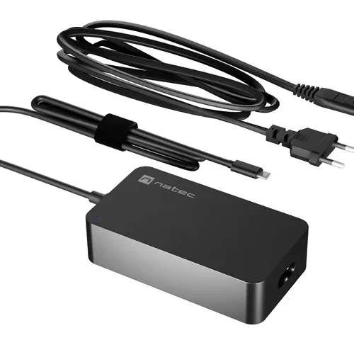 Natec Лаптоп зарядно Grayling USB-C 45W