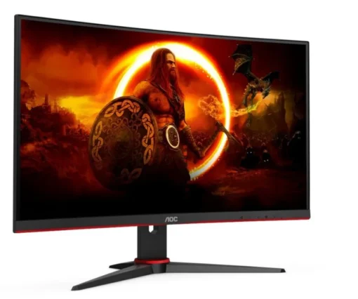 AOC Monitor C27G2E 27 inches Curved VA 165Hz HDMIx2 DP - Image 2