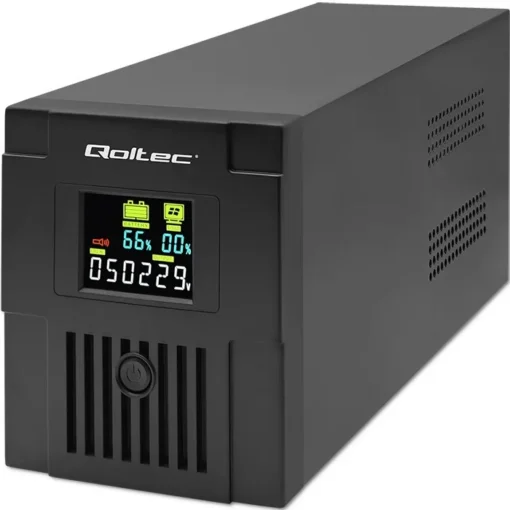 Qoltec Uninterruptible захранващ блок, 1500VA, 900W