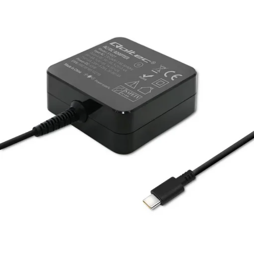 Qoltec Charger 65W, 5V, 20.3V 2A 3.25A, USB type C, P - Image 5