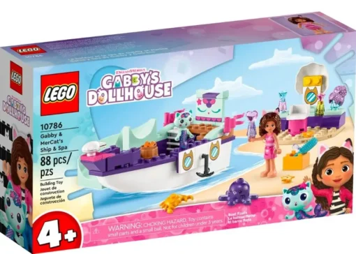 LEGO Gabbys MerCats Ship and Spa