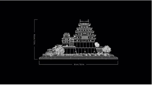 LEGO LEGO Architecture 21060 Himeji Castle - Image 5