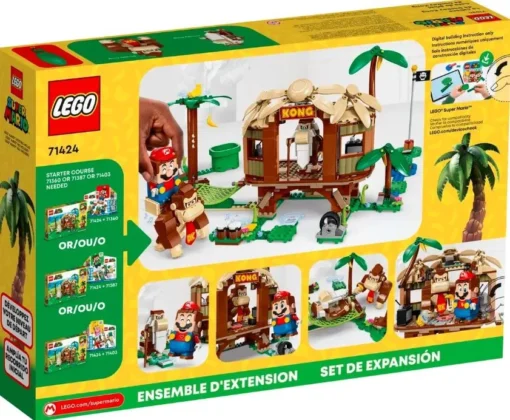 LEGO Bricks Super Mario 71424 Donkey Kongs Tree House Expansion Set - Image 5