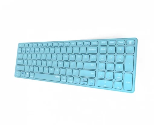 RAPOO Wireless keyboard E9700M Multimode blue - Image 4