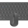 RAPOO Keyboard set 9600M multimode grey